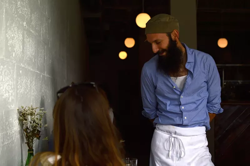 Image: For the first time, find waiter service (perhaps from Stern himself), at his once-frenetic bakery.
