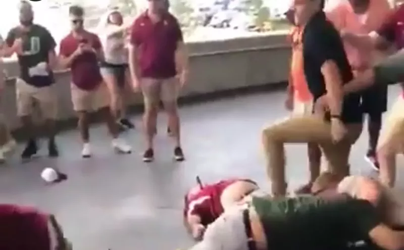 Image: Zapruder Analysis of a Knockout Fan Brawl at FSU-Miami